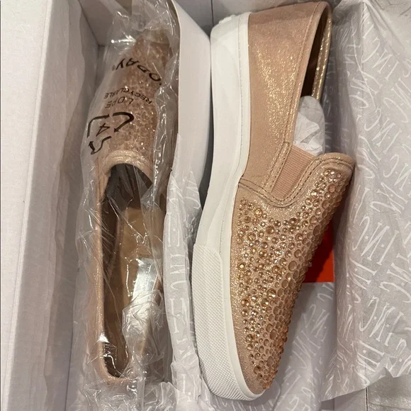 INC International Concepts Light Rose Sneakers - Picture 2 of 4